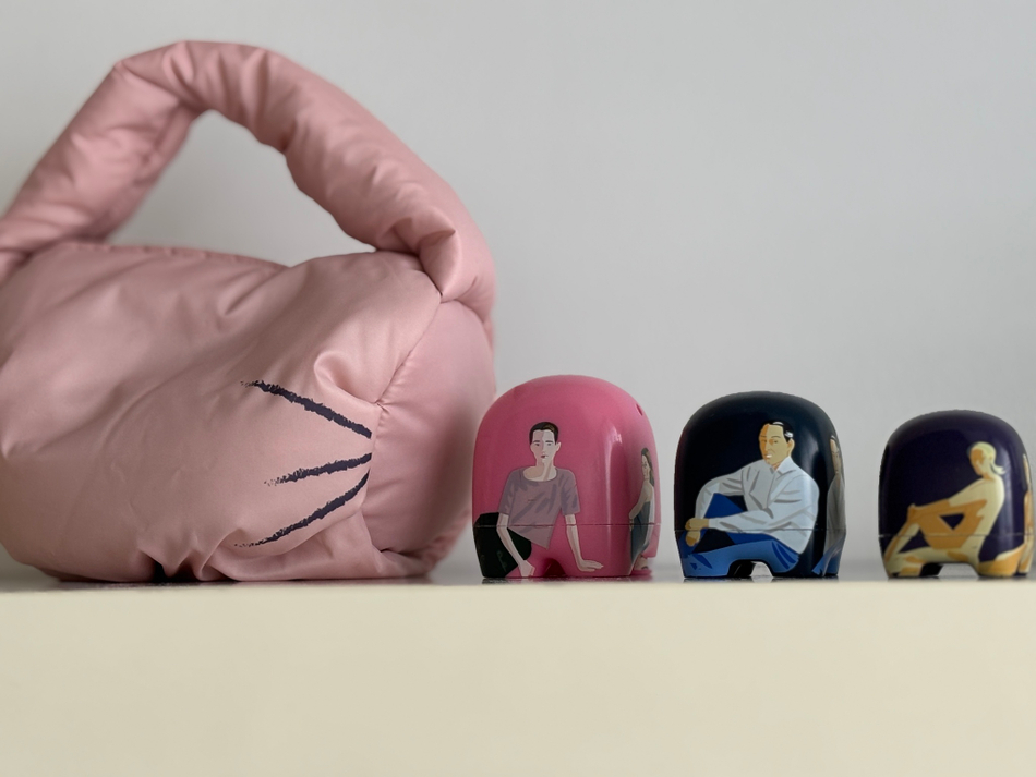 Сумка Girls and Women Bag Puffered Pink