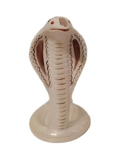 Фарфоровая статуэтка "Кобра", СССР, ПФЗ, 1970 - 1991 гг.