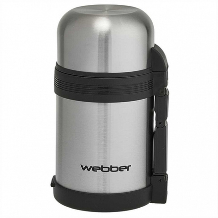 Термос пищевой нерж.с ручкой WEBBER SSТ-800Р 800мл