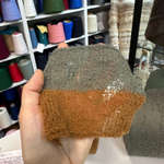 BARIBAL - Pecci Filati; 70% меринос, 30% п/а; 1000м/100гр; Букле; col. 54122, цвет: серовато-зеленый;