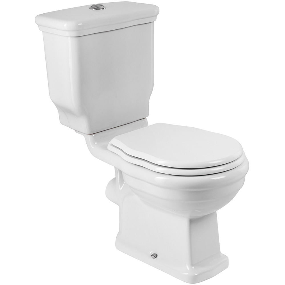 Унитаз компакт BelBagno Boheme BB115CPR/BB115SC с бачком и сиденьем Микролифт