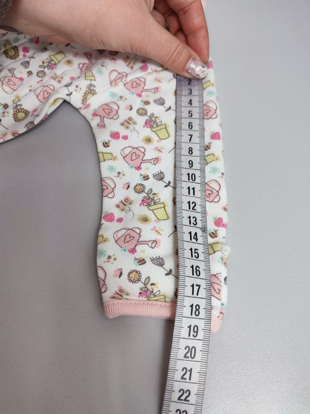 Слип с красивым принтом на 0/3 месяца