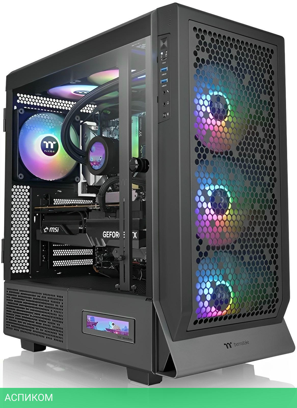 Корпус Thermaltake Ceres 500 TG ARGB без БП черный (CA-1X5-00M1WN-00)