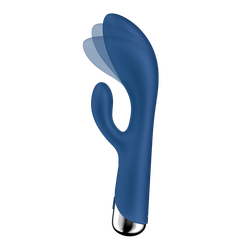 Вибратор кролик Satisfyer Spinning Rabbit 1, голубой