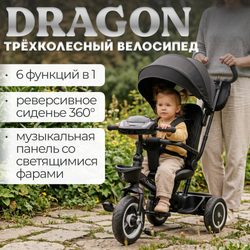 Велосипед-трансформер 6в1 BubaGO Dragon