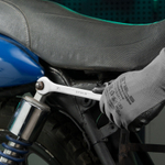 Ключ комбинированный, 16 мм, CrV, матовый хром Stels 15221