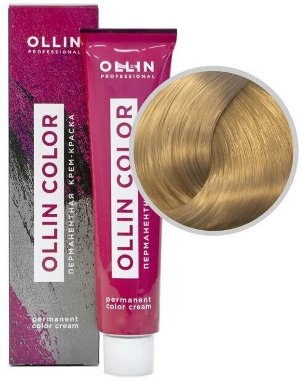 OLLIN COLOR 10/7 светлый блондин коричневый 60мл Перманентная крем-краска для волос