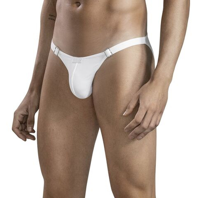 Белые сексуальные трусы-слипы Luxury Brief Slip (Размер: L) (Цвет: белый)