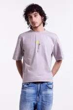 Футболка Гербарий Одуванчик пепел