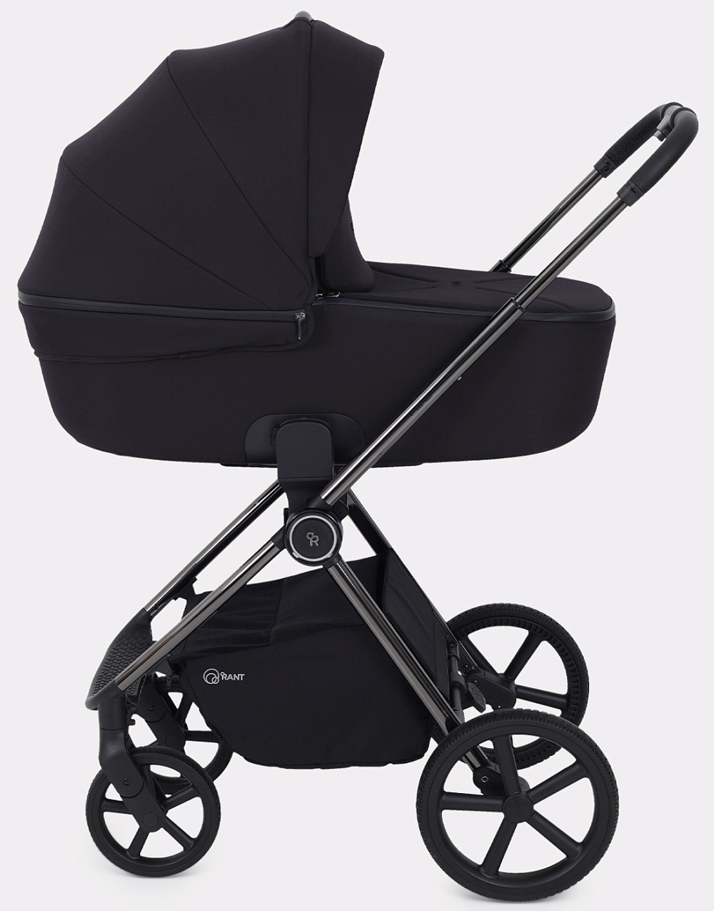 Детская коляска Rant Teo Black Chrome 2 в 1 Black