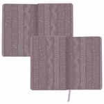 Ежедневник недатированный B6 (127х186 мм), BRAUBERG VISTA, под кожу, твердый, срез фольга, 136 л., "For you", 112118