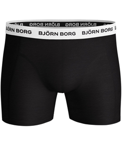 Мужские спортивные боксеры Björn Borg Shorts Solid 5P - blacker
