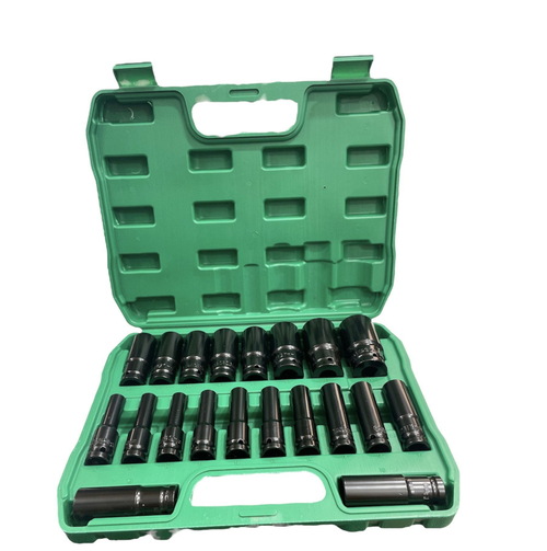 Набор ударных торцевых головок удлиненные 20 предметов 1/2 RST-2412