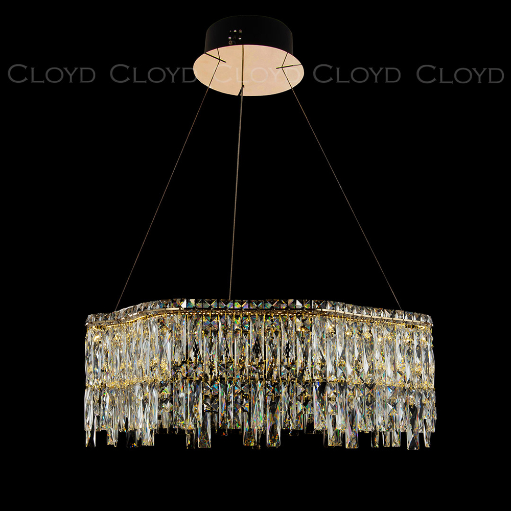 Люстра Cloyd ANTREA-A C1 / Ø62 см - золото (арт.11470)