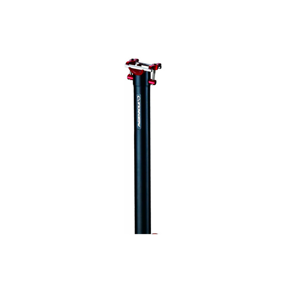 Штырь подседельный AL7075 TOKEN Pyro MTB 30.9x350мм, 2 титановых болта,черно-красный