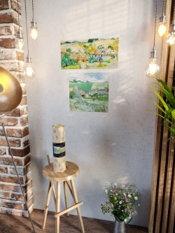 Картины-наклейки на стену для декора интерьерные №31