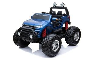Детский электромобиль FORD RANGER MONSTER TRUCK 4WD DK-MT550 Синий фото №8