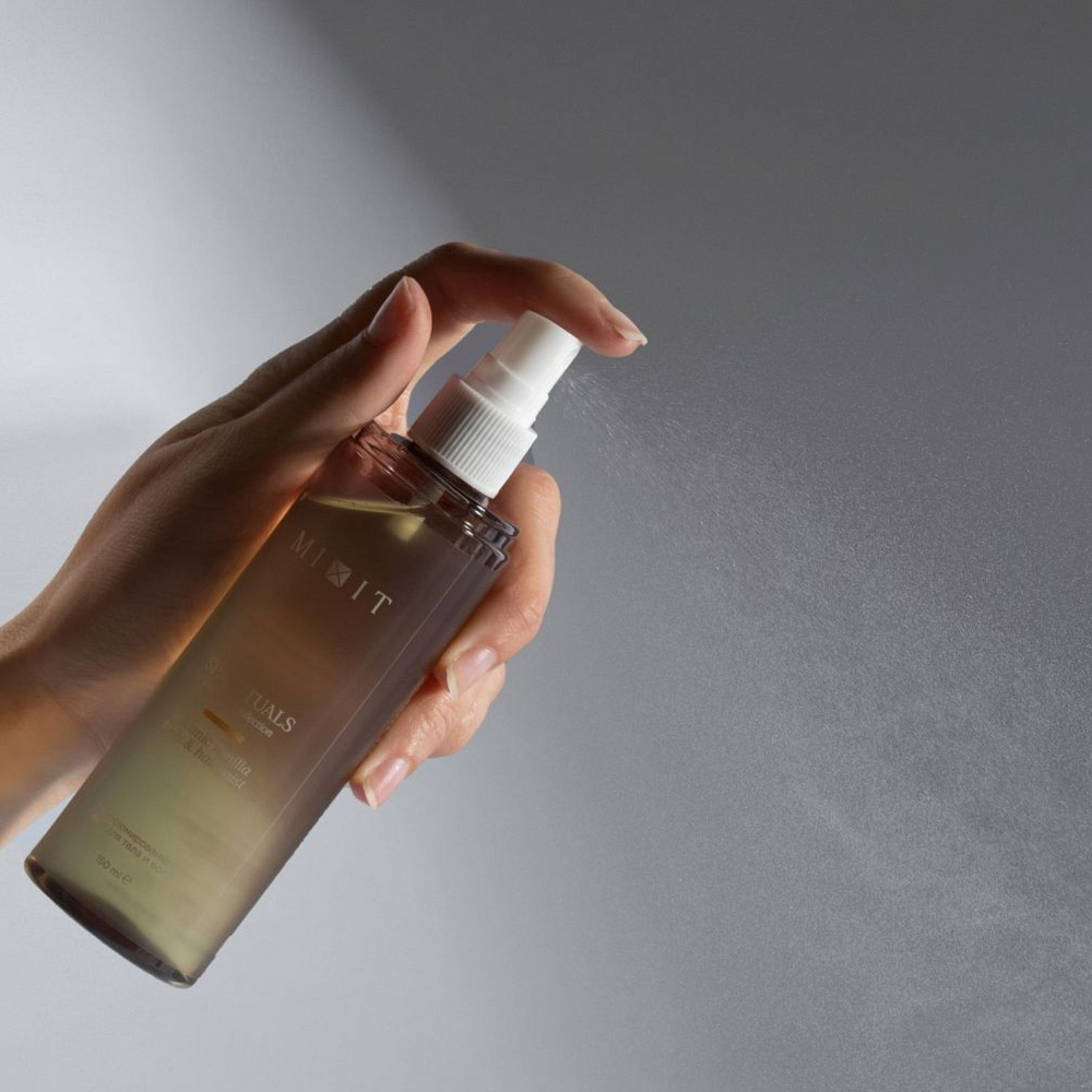 Мист парфюмированный для волос и тела Mixit Spa Rituals Volcanic Vanilla Body&Hair Mist 150 мл