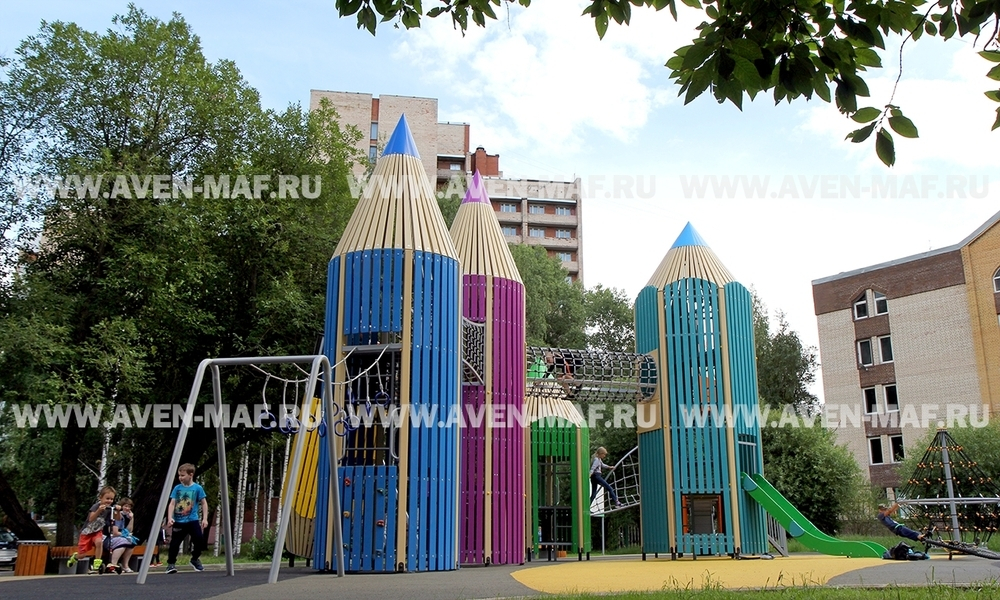 Игровой комплекс Карандаши