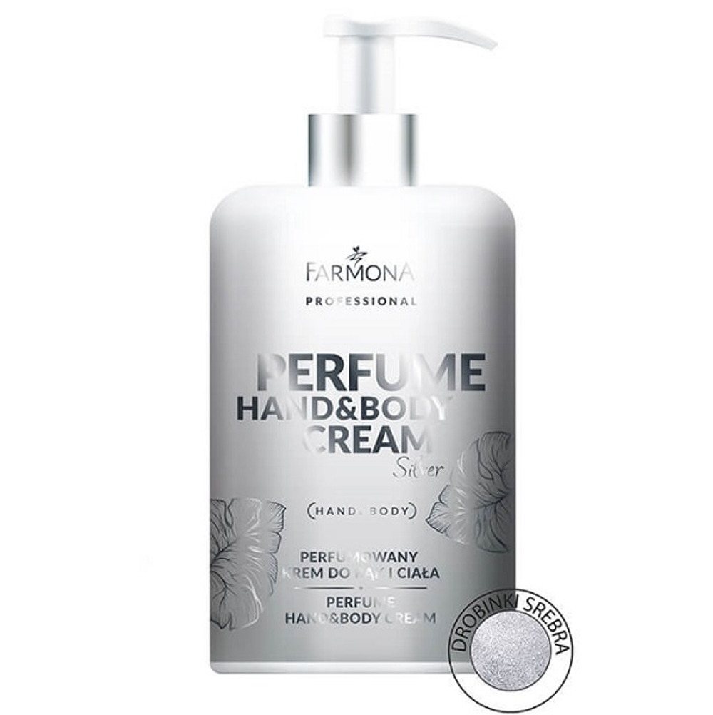 Парфюмированный крем для тела и рук Farmona Perfume Hand&Body Silver 300мл