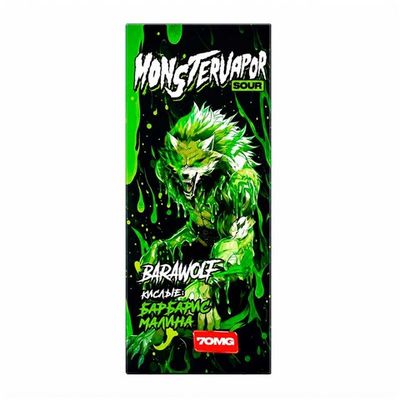 Жидкость MONSTERVAPOR SOUR Salt 2% ULTRA 70mg 30 ml