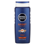 Nivea, Sport, гель для душа, для мужчин, мандарин и перец, 500 мл (16,9 жидк. унции)