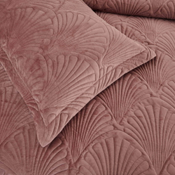 Покрывало 240x280 Sofi De MarkO Ариэль цвета чайной розы