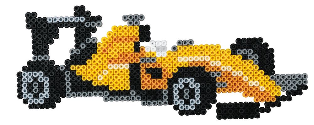 Hama Набор термомозаики Midi 4000 шт + Скорость (3149)