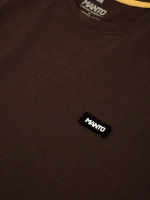 Футболка MANTO ICON коричневая