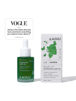 AMINU NOURISHING SLEEP OIL - расслабляющее питательное масло, 30 мл
