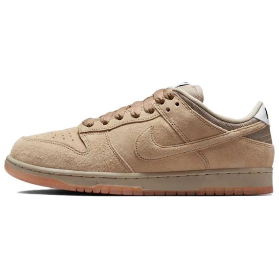 NIKE Dunk SB Кроссовки для скейтбординга Низкие Коричневые Унисекс