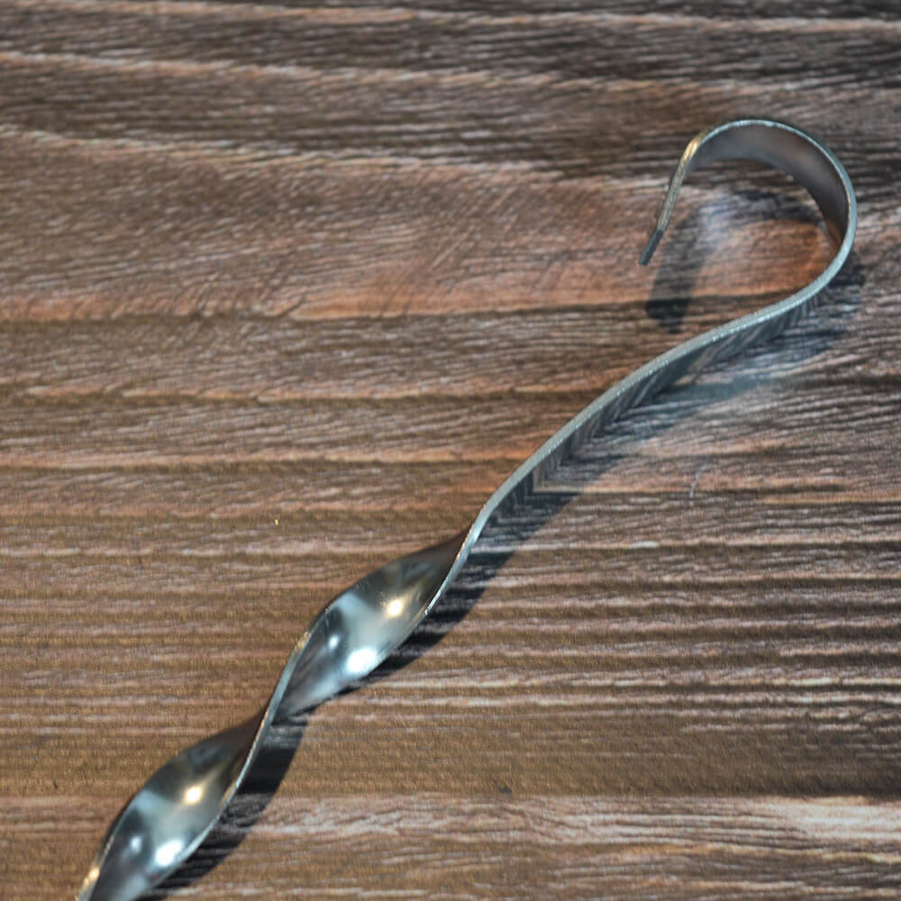 Шампур плоский 550*10*1,5мм нерж