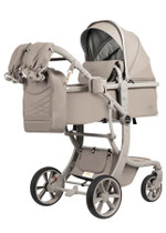 Коляска трансформер Farfello Aimile Adventurer ткань фисташковый