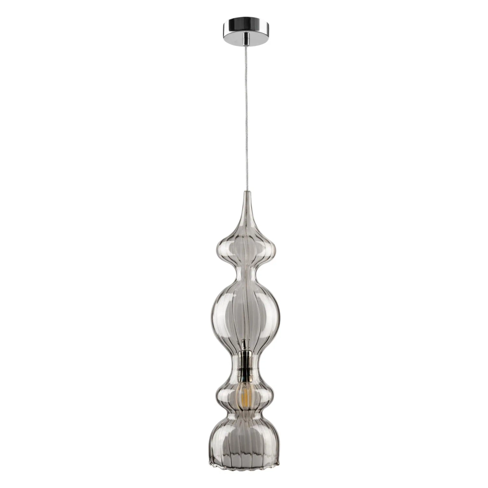 Светильник подвесной Crystal Lux IRIS SP1 A SMOKE