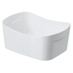 Корзинка универсальная «Poplar» 4,5л, 290х190х105мм (светло-серый)