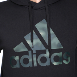Мужская кофта теннисная adidas Camo Hoody Men - Black