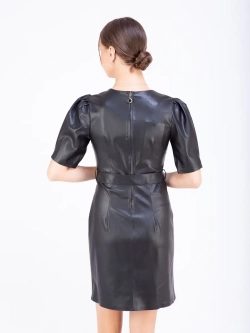 Платье женское кожаное, платье  экокожа