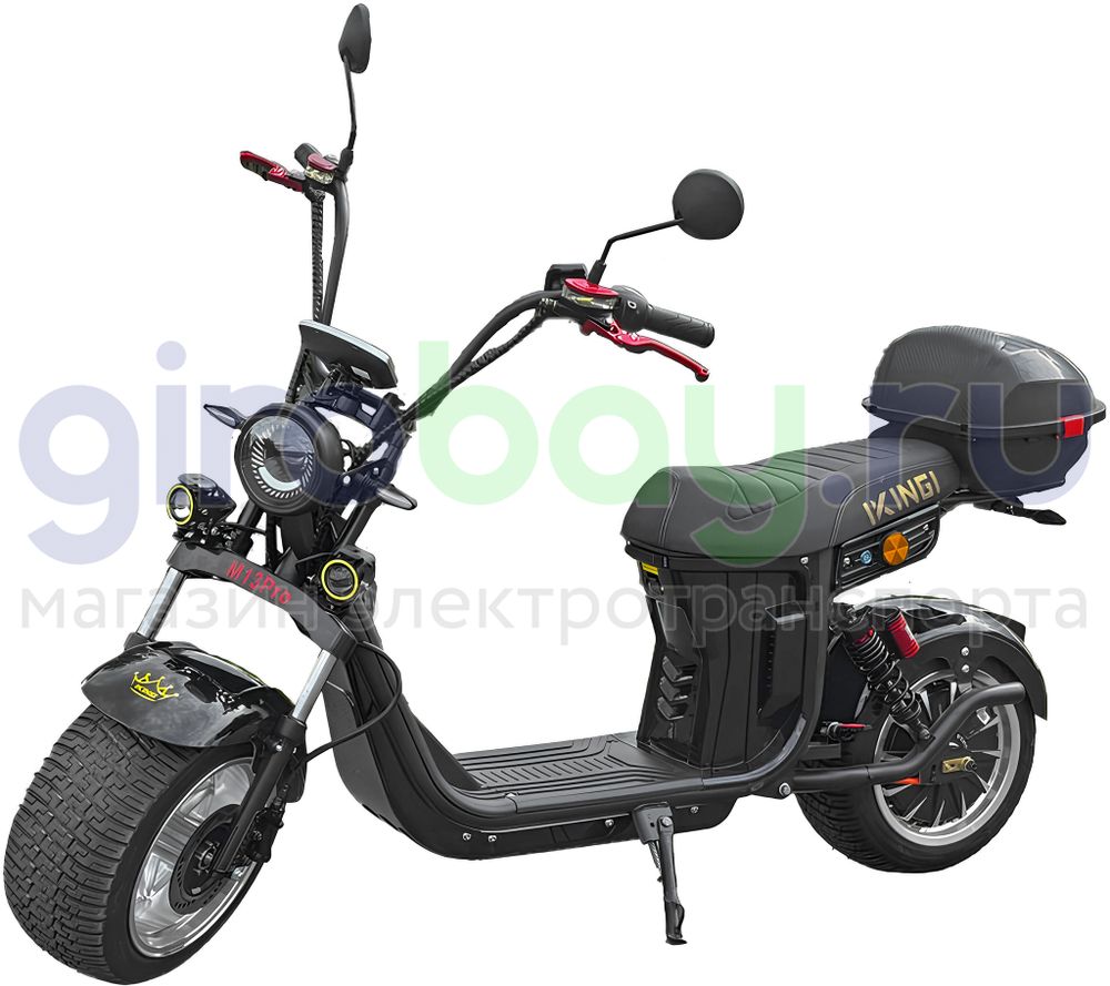 Электроскутер IKINGI M13 PRO 3999W (60V/28Ah) с кфором фото №1