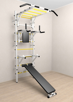 Шведская стенка Sv Sport усиленная 626 (Турник рукоход/Брусья/Стойка/Скамья)