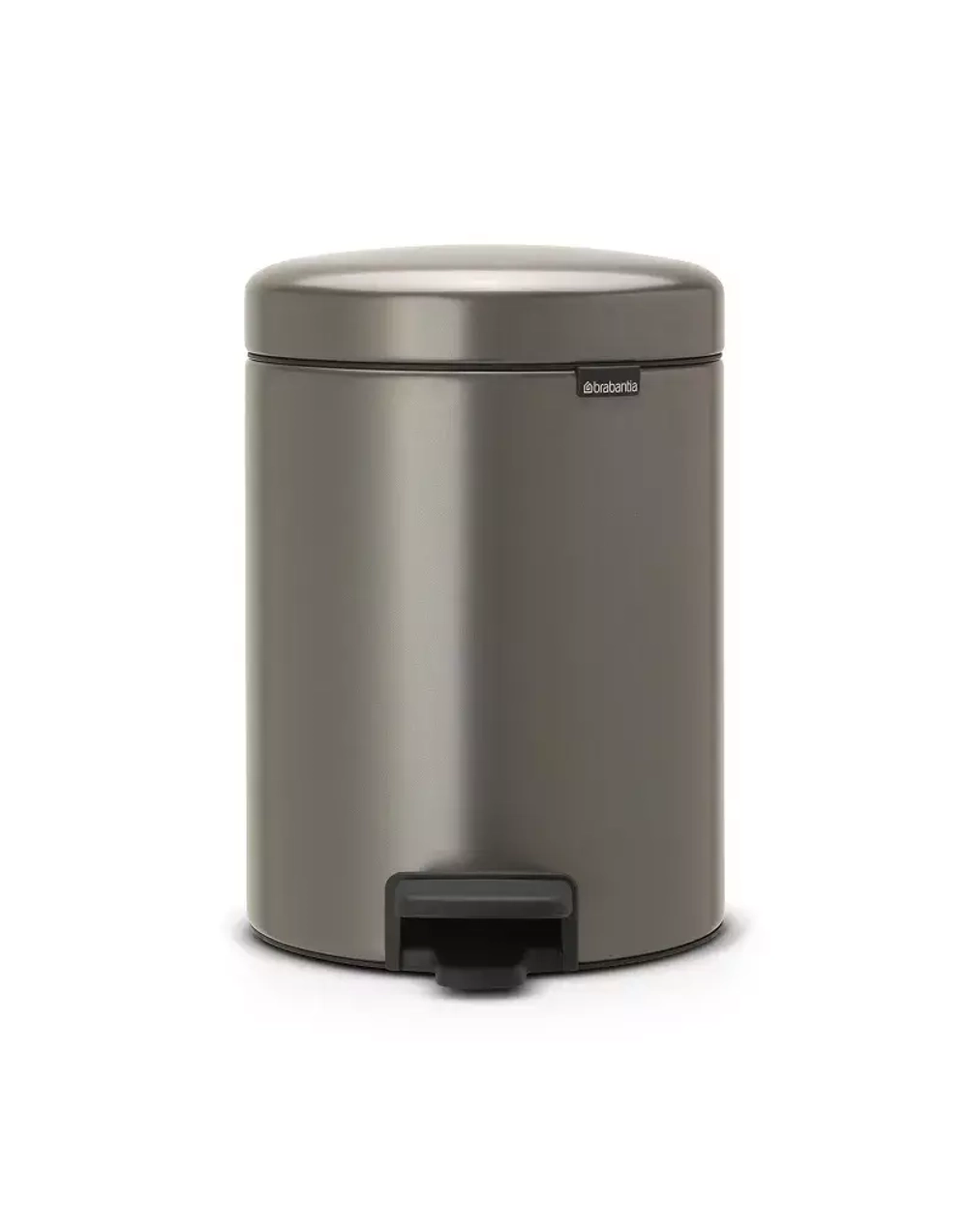 Brabantia - Платиновый мусорный контейнер NewIcon 5л. / артикул   112683  / GTIN 8710755112683