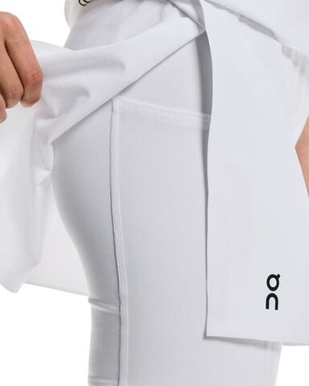 Теннисная юбка On Court Split - white