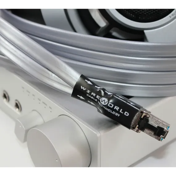 Wireworld Platinum Starlight 8 Twinax Ethernet Cable Grey 13m