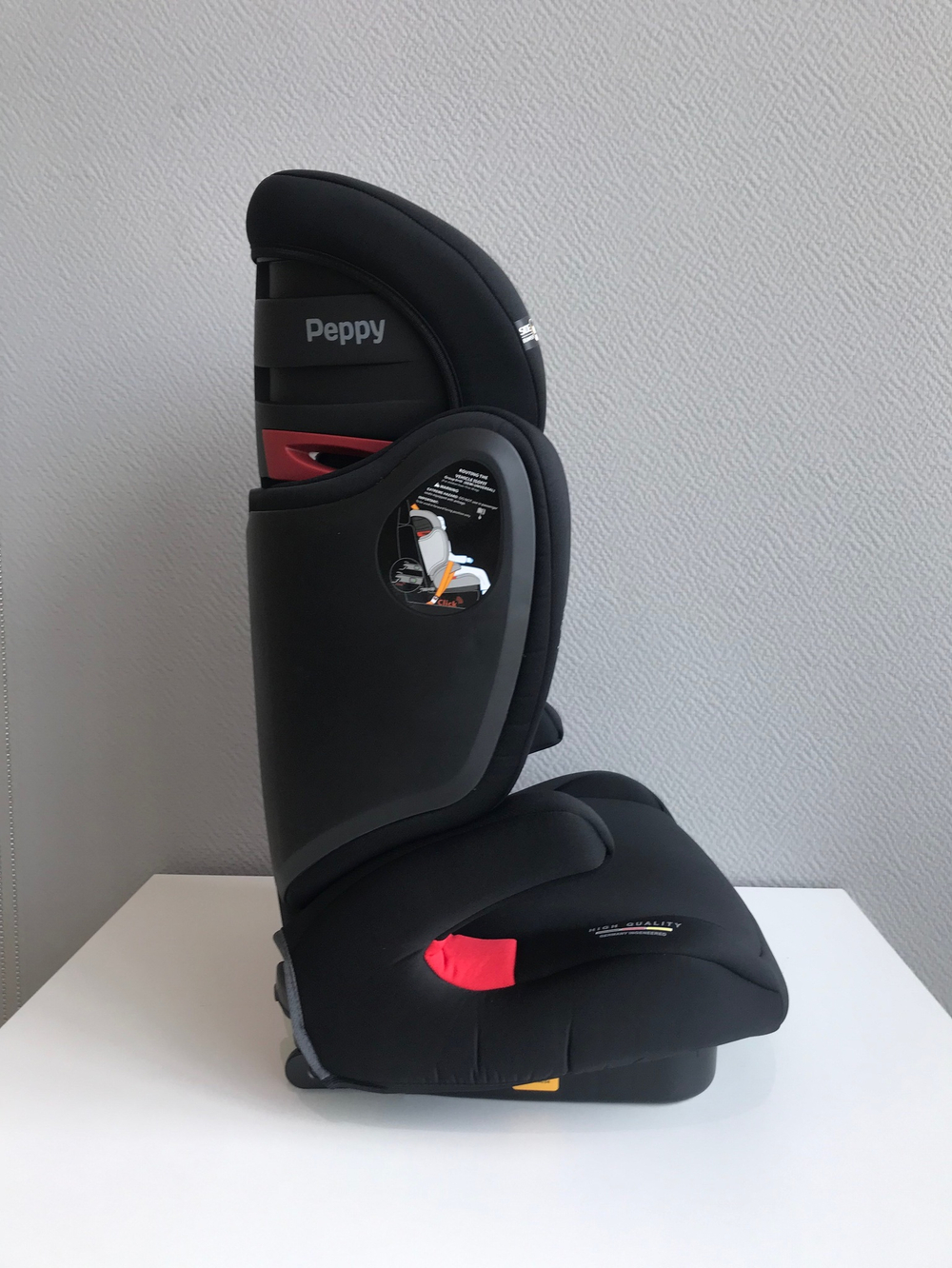 Автокресло Peppy JOY 15-36 кг (black) isofix