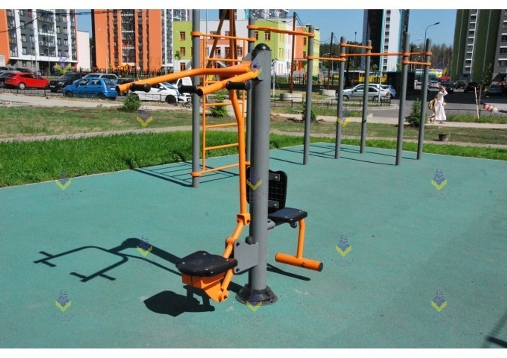 Уличный тренажер Подтягивание + Гиб колена