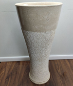 Раковина напольная из мрамора Pedestal Cream/Cream MN-6402