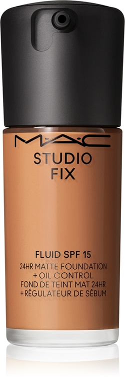 MAC Cosmetics Studio Fix Fluid SPF 15 24HR Matte Foundation + Oil Control - Матирующая тональная основа SPF 15, 30 ml