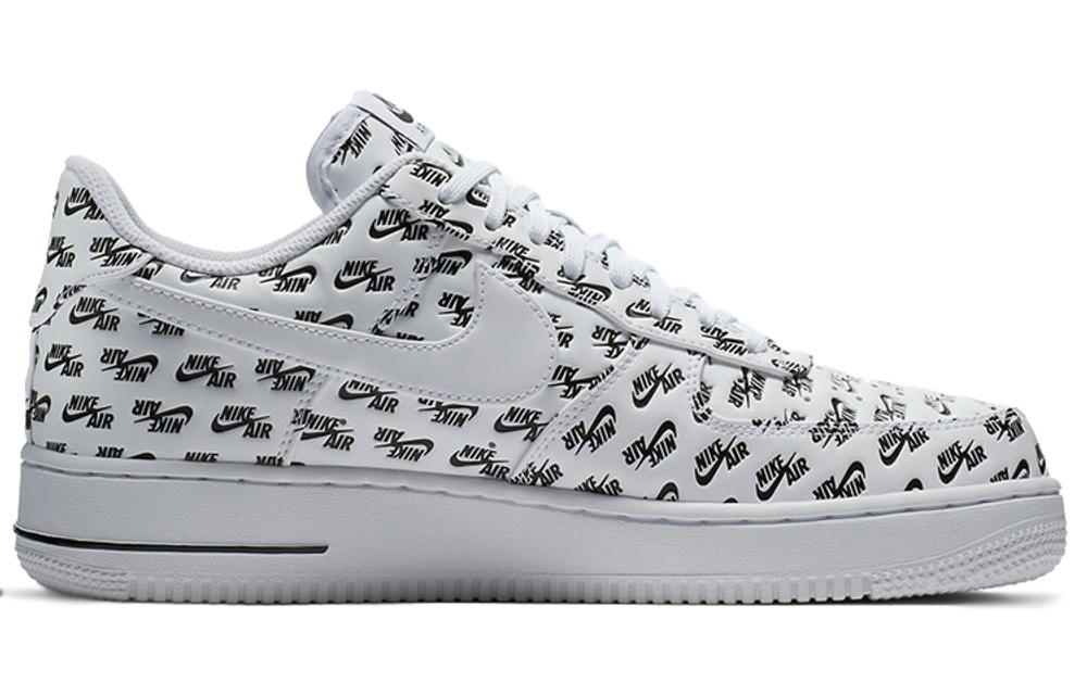 Nike Air Force 1 Low All Over Logo White