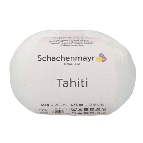 Пряжа Schachenmayr Tahiti (0001)