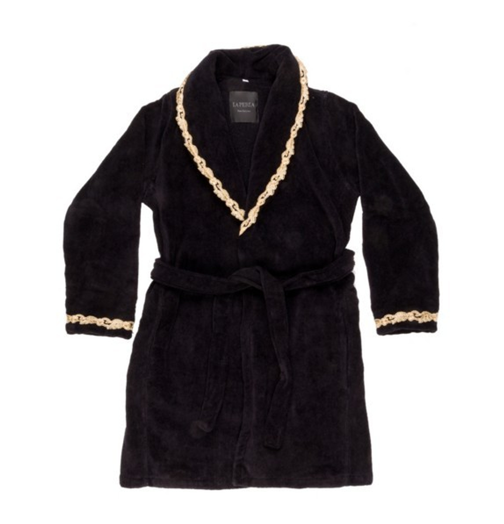 Халат La Perla Petit Maison черный Италия