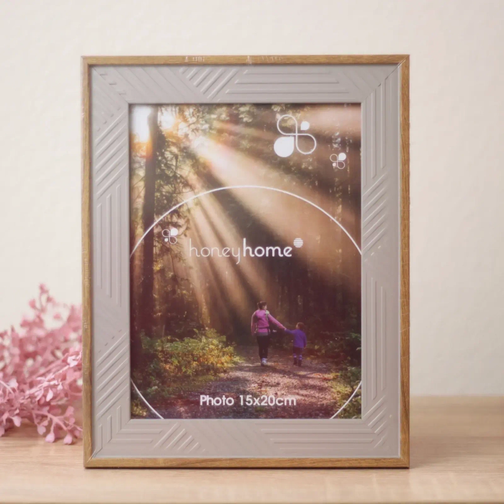 Фоторамка 15*20см «Амстердам» темно-серый, пластик